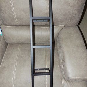 IKEA LERBERG 10035 Metal Media Wall Mount Shelf Charcoal CD DVD Rack